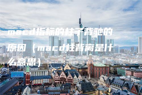 macd指标的柱子背驰的原因（macd柱背离是什么意思）_https://www.gkizvl.com_期货培训_第1张