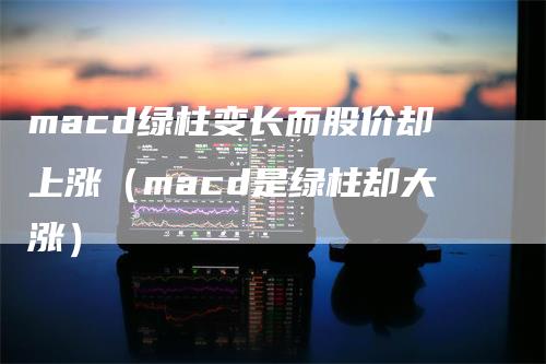 macd绿柱变长而股价却上涨（macd是绿柱却大涨）_https://www.gkizvl.com_期货培训_第1张