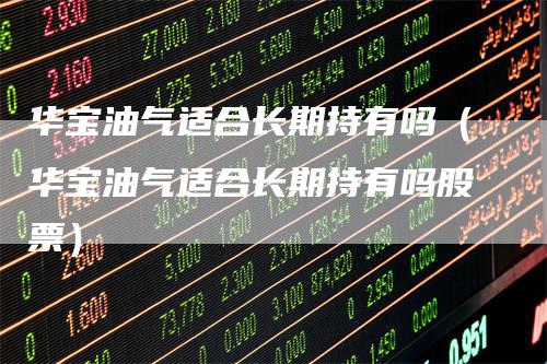 华宝油气适合长期持有吗（华宝油气适合长期持有吗股票）_https://www.gkizvl.com_原油期货_第1张