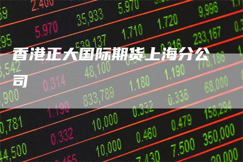 香港正大国际期货上海分公司_https://www.gkizvl.com_期货交易_第1张